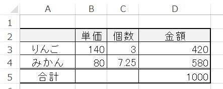 Excel_6りんごのゴールシーク結果