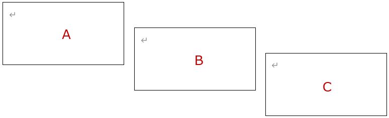 図形3つ